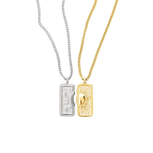 Marie medaillon ketting