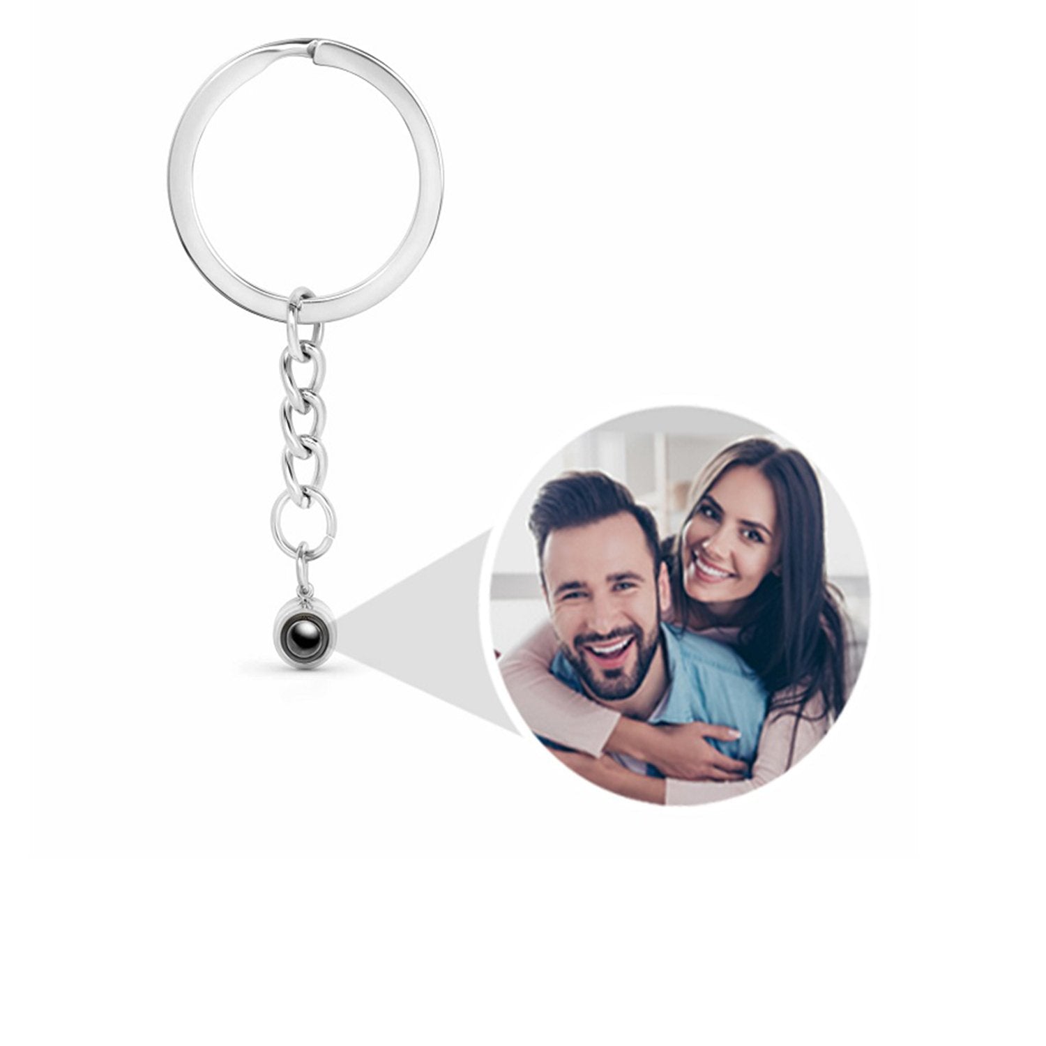 Photo Key Ring Holder Photo Key Rings Keychains NZ Sterling